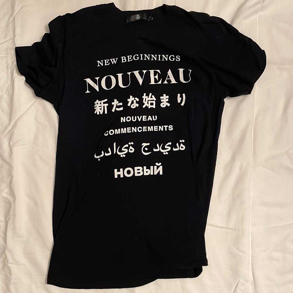 New beginnings T shirt